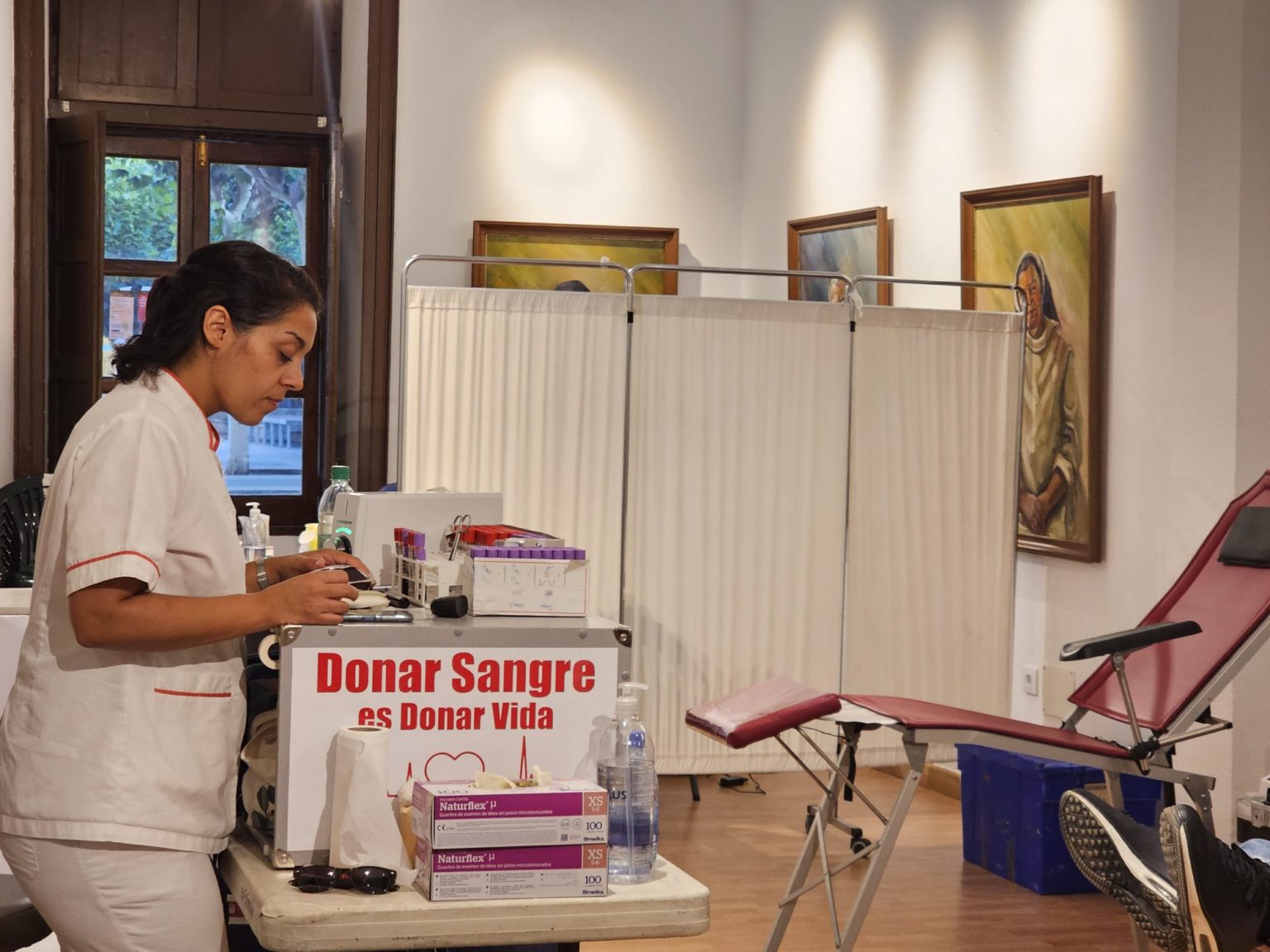 La unidad de donación de sangre estará en Teror la próxima semana, del 13 al 17 mayo