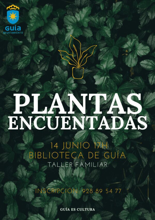 CARTEL TALLER PLANTAS ENCUENTADAS 14 JUNIO