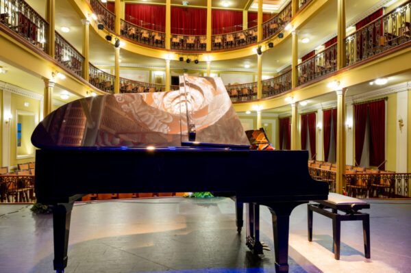 Piano Steinwey en el Teatro Consistorial