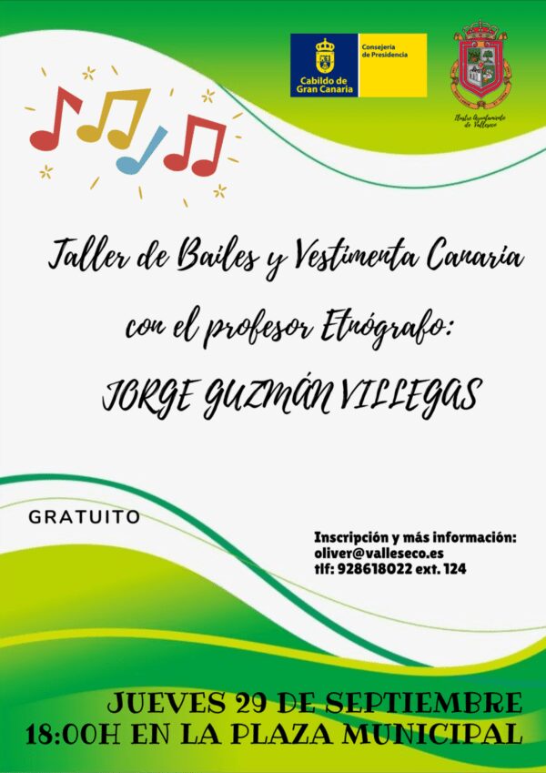 Cartel Curso de Baile