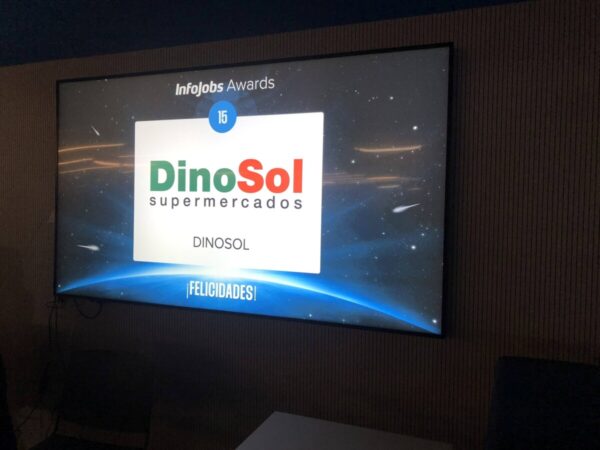 DinoSol Supermercados reconocida en los InfoJobs Awards