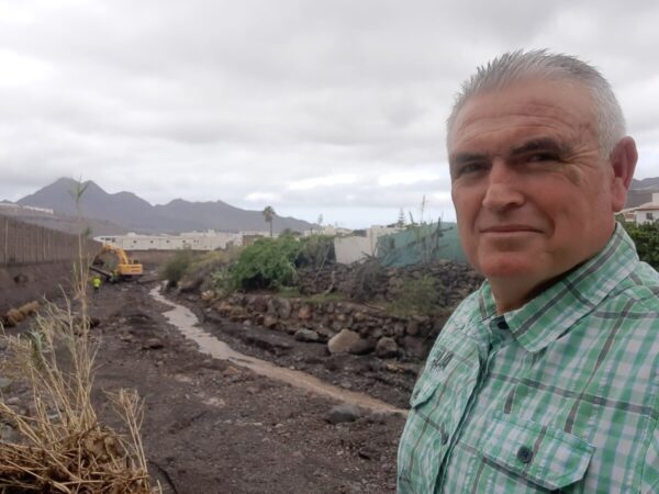 Foto Pedro Suarez Moreno Presidente de Nueva Canarias La Aldea