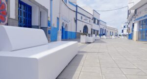 El Puerto de las Nieves de Agaete estrena mobiliario urbano 1