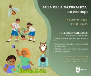 CARTEL TALLERES FAMILIARES AULA VERDEJO 1