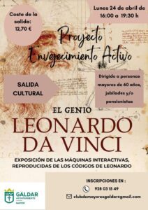 Cartel Exposicion Leonardo da Vinci 1