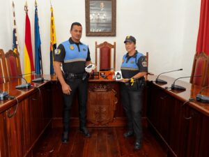 La Policia Local de Agaete estrena camaras corporales y nuevo material para mejorar el servicio2