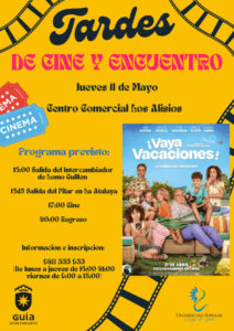 TARDES DE CINE Y ENCUENTRO MAYO