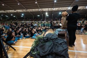 Imagen del concierto de la Escuela Municipal de Musica de Galdar