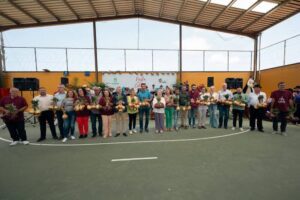 Premiados en la Fiesta de la Cebolla con la corporacion municipal de Galdar