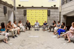 Reunion Ayudas Escolares de la Fundacion La Caja de Canarias