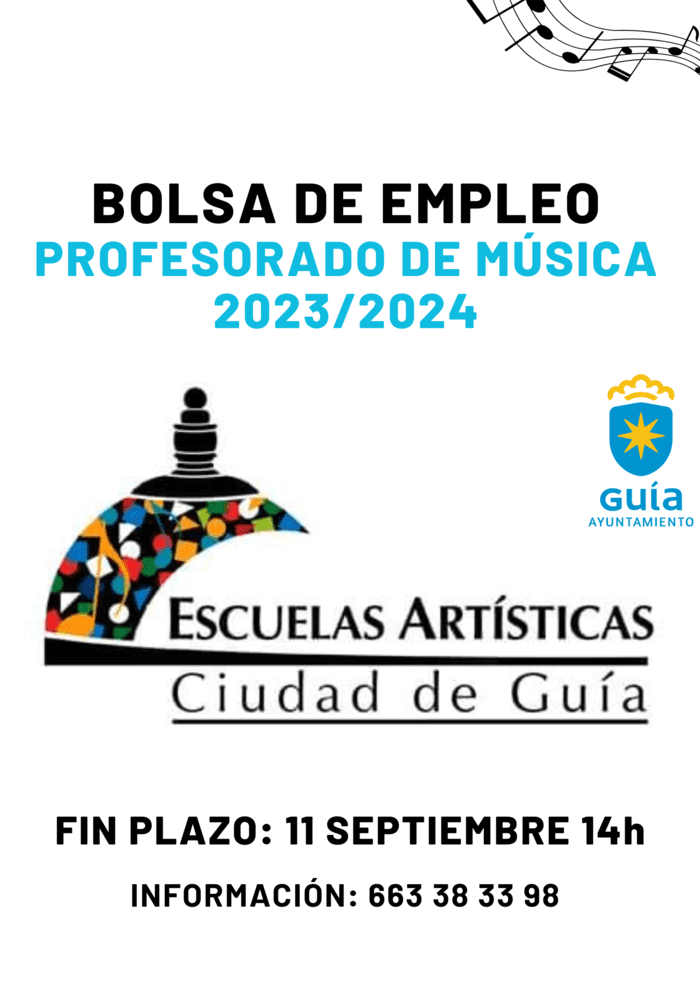 BOLSA EMPLEO ESCUELAS ARTISTICAS