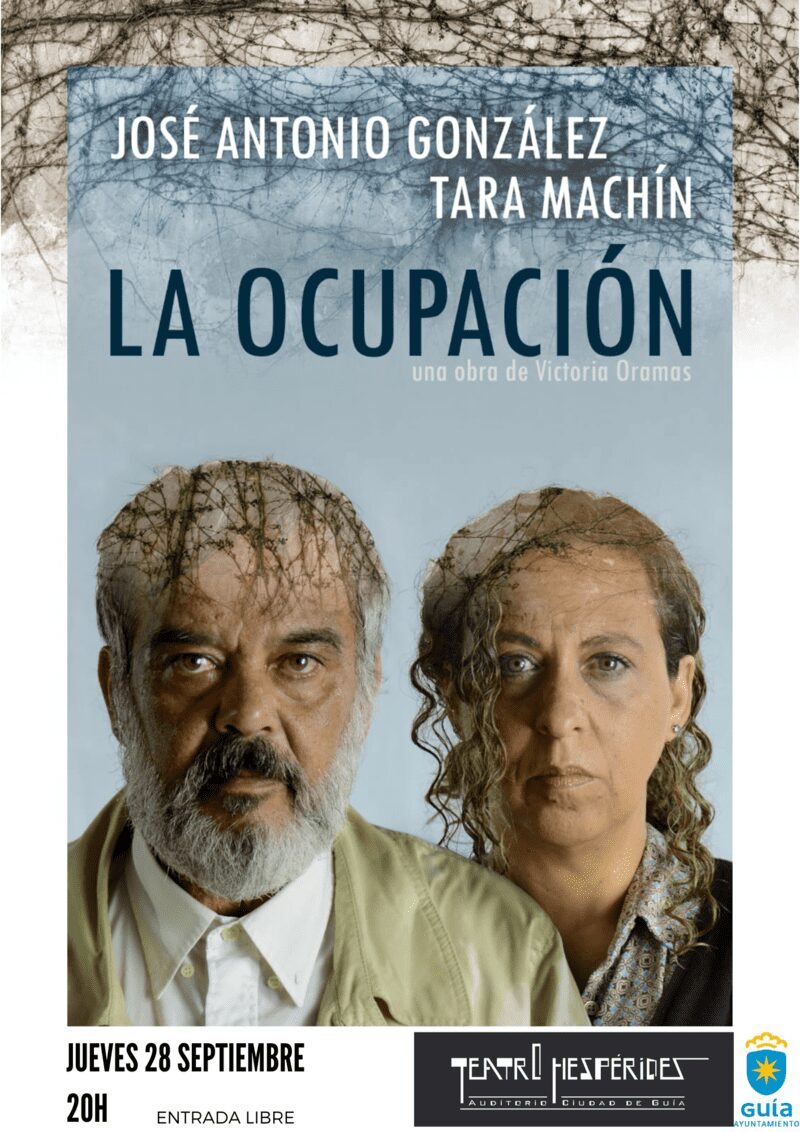 CARTEL OBRA DE TEATRO LA OCUPACION