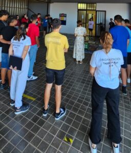 Actividad de Participacion Ciudadana en el IES Roque Amagro