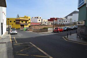 Calle Tamaran con las calles Alcorac y Doramas al fondo