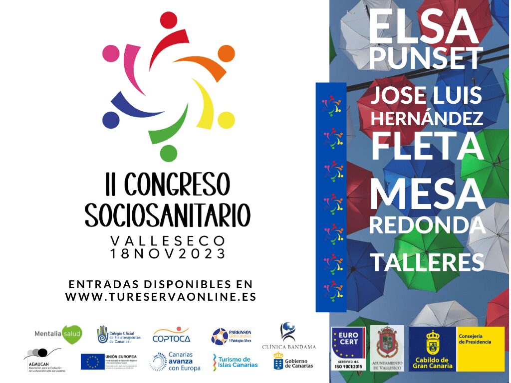 Abierto el plazo para participar en el II Congreso Sociosanitario de Valleseco