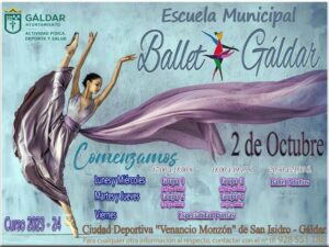 La Escuela Municipal de Ballet de Gáldar inicia este lunes el nuevo curso 2023-24  