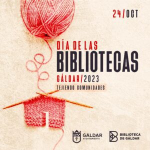 Cartel del Dia de las Bibliotecas