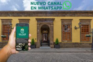 Cartel del nuevo canal de WhatsApp