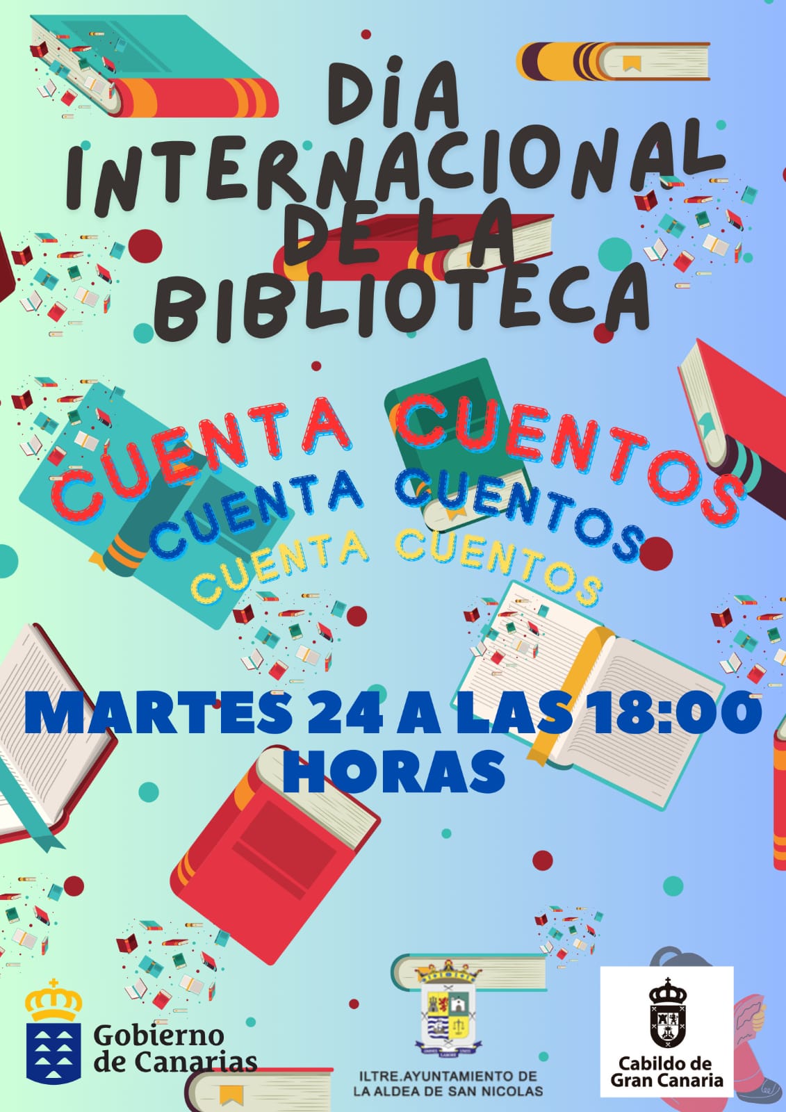 La Aldea De San Nicolás Celebra El Día Internacional De Las Bibliotecas Con Una Sesión De 2908