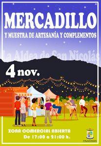 Mercadillo noviembre La Aldea