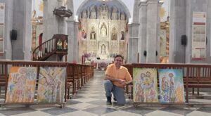 “FamiLuz” la última propuesta pictórica de Felipe Juan se presenta en Valleseco  