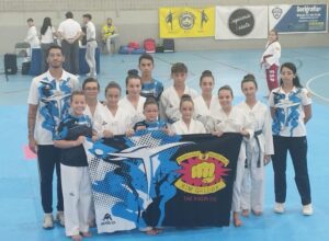 Alumnos del Kim Galdar en el campeonato insular