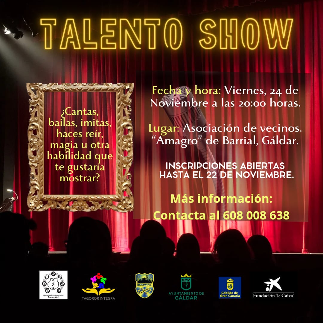 Concurso Talento Show en la Asociación de Vecinos Amagro de Barrial