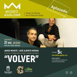 Aplazado el concierto Volver en el Museo Agaldar