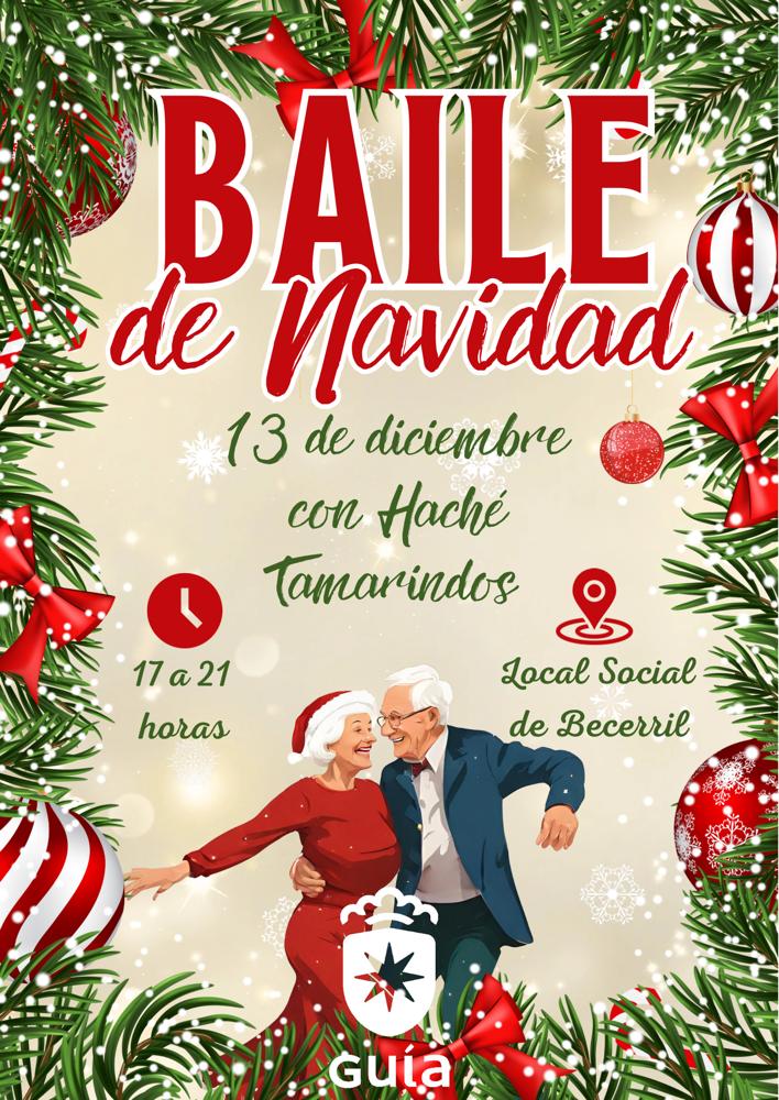 CARTEL BAILE NAVIDENO