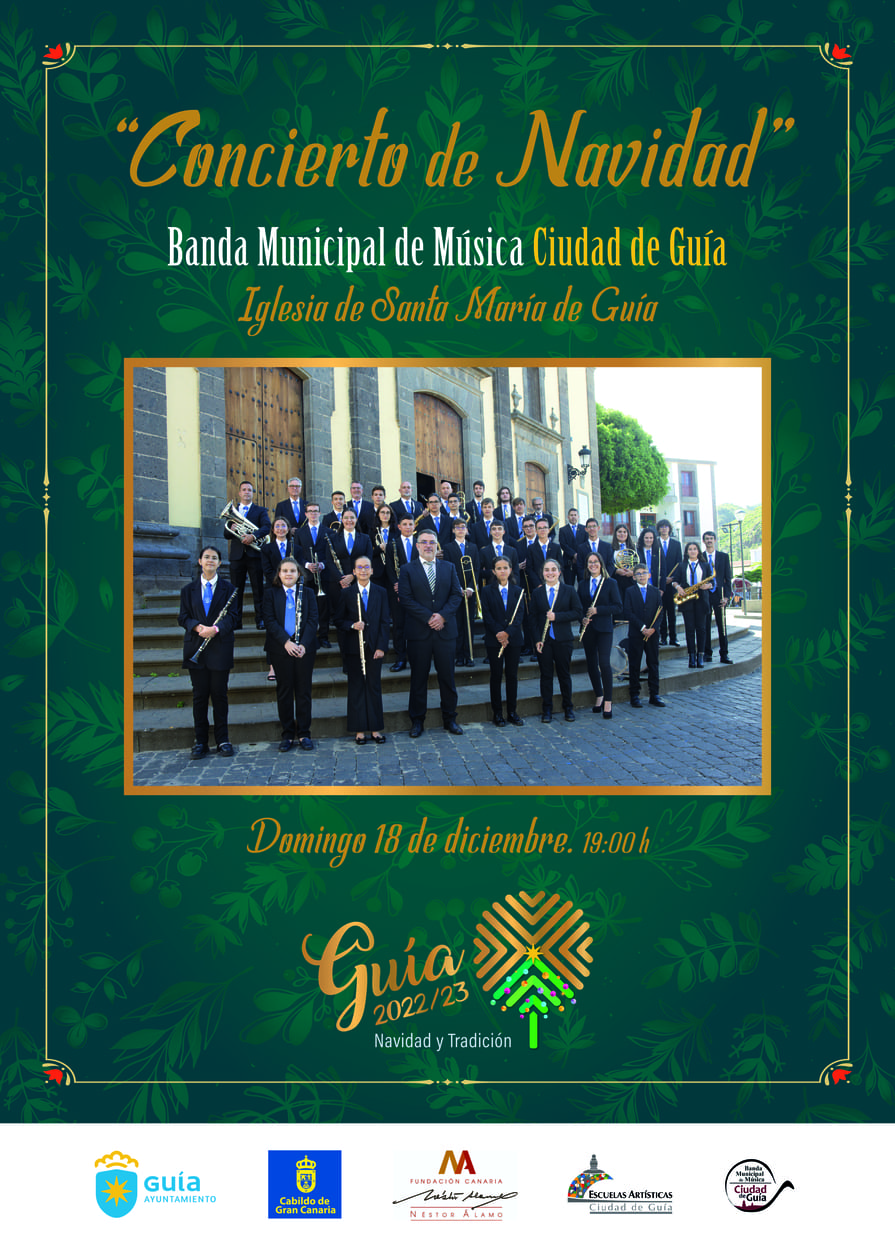 CARTEL CONCIERTO BANDA MUNICIPAL GUIA