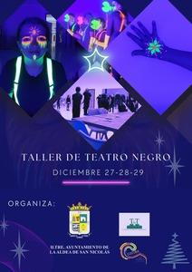 CARTEL TEATRO NEGRO LA ALDEA 2023