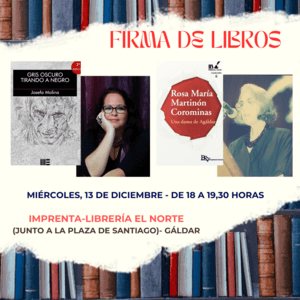 Firma Libros Molina y Martinon