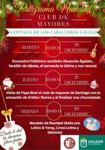 Programa de Navidad del Club del Mayor