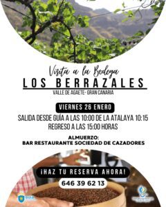 Cartel Excursion Berrazales