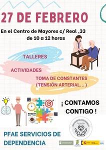 Cartel PFAE LA ALDEA Actividad 1