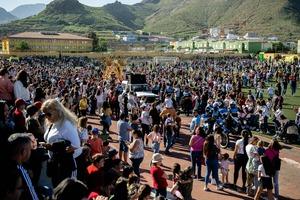 Llegada de los Reyes Magos al Estadio de Barrial el 5 de enero de 2023