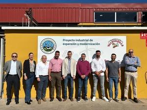 Visita consejero Agricultura Gobierno de Canarias a La Aldea de San Nicolas