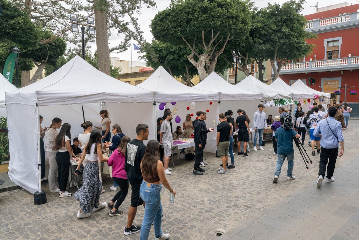 ‘Enseñar para Emprender’ reúne a más de 800 estudiantes emprendedores en su Feria de Cooperativas Escolares de Gáldar