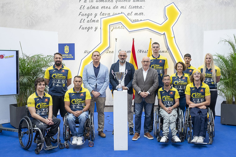 El Cabildo de Gran Canaria recibe al BSR Econy Gran Canaria, terceros en la Eurocup