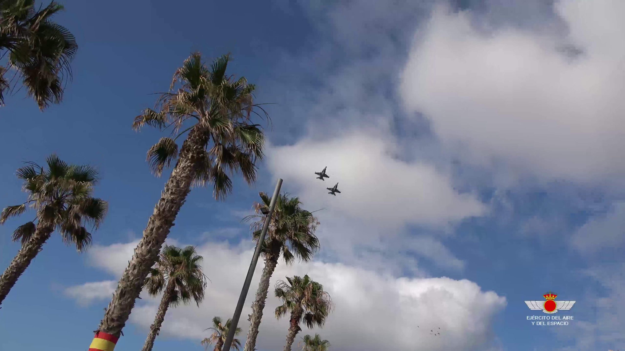 Aviones F-18 sobrevolarán Las Palmas de GC y SC de Tenerife el día de las Fuerzas Armadas