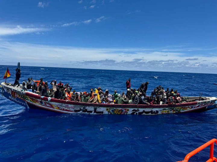 En las últimas horas han llegado a Gran Canaria, Tenerife y el Hierro, 628 inmigrantes Ilegales en 8 embarcaciones