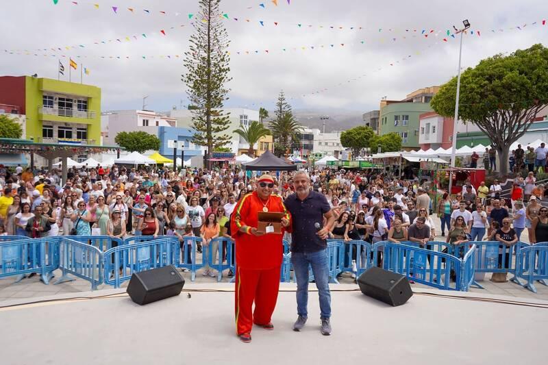 Actuacion de King Africa en la Plaza de La Atalaya en el marco de la Feria Empresarial y Deportiva 6