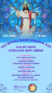 Cartel Club del Mayor de Sardina