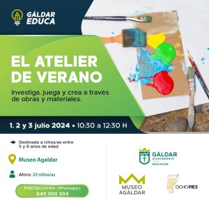 Cartel de El Atelier del Verano