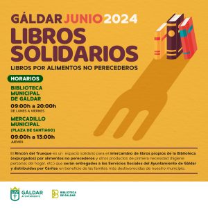 Cartel de Libros Solidarios