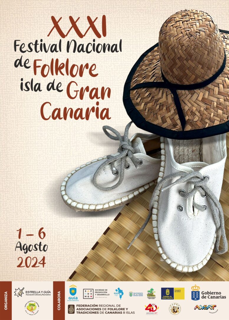 El XXXI Festival Nacional de Folklore Isla de Gran Canaria se celebra este sábado  en Guía en el marco de sus fiestas patronales de La Virgen