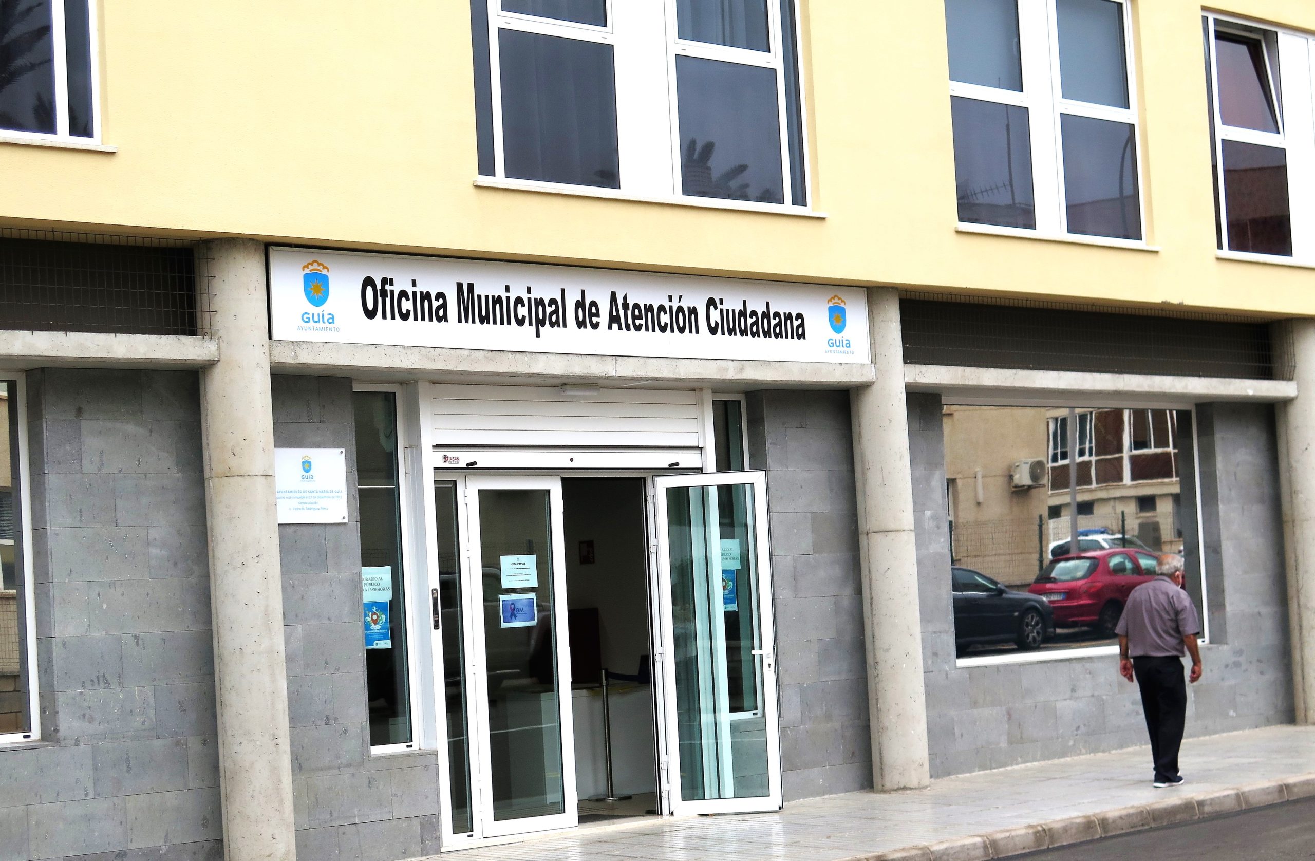 Oficina de Atención Ciudadana, frente al cuartel de la Guardia Civil