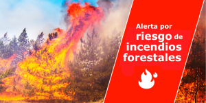 Alerta por riesgo de incendio forestal 1