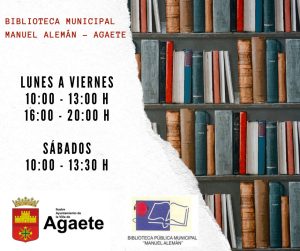 Horarios BIblioteca Agaete