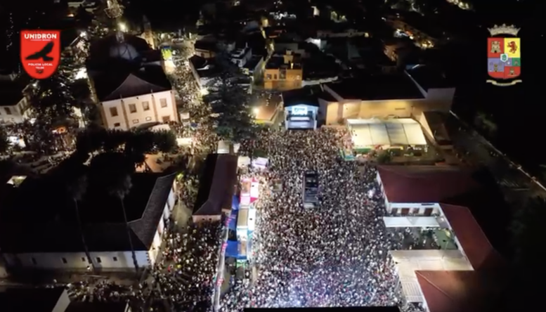 Teror agradece a la Unidad de Drones de Telde su intervención en la Fiesta del Pino